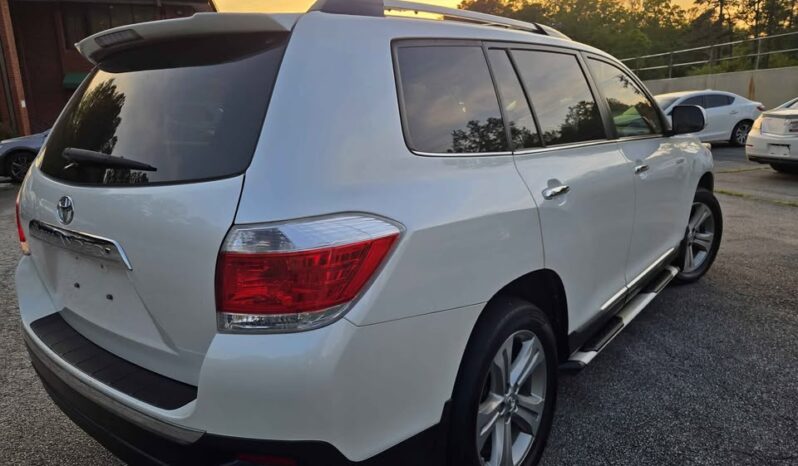 
								2012 Toyota Highlander full									