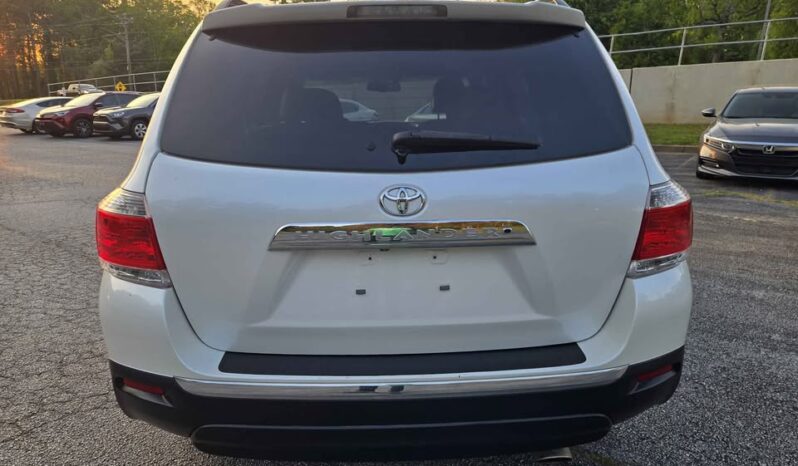 
								2012 Toyota Highlander full									